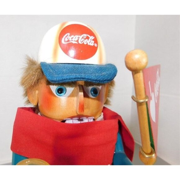 7/1297 Vintage Original Steinbach Coca Cola Collection Fan 1998 Nutcracker /// M - Picture 2 of 9